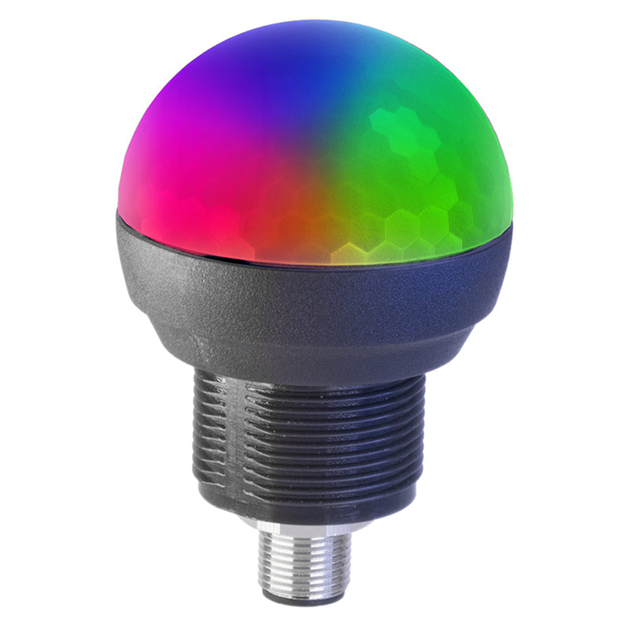 DOMELED Signalleuchte Multicolor Ø50 mm, 180°, 24V DC, IP67 - LED2WORK 130190-01