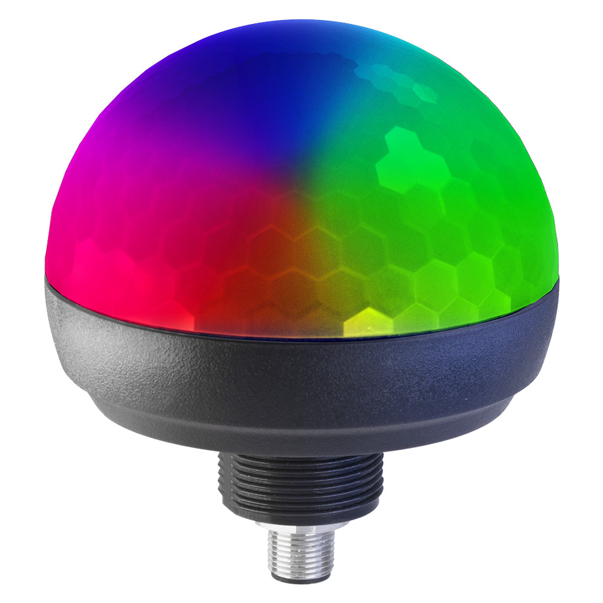DOMELED voyant multicolore Ø90 mm, 180°, 24V DC, IP67 - LED2WORK 130290-01