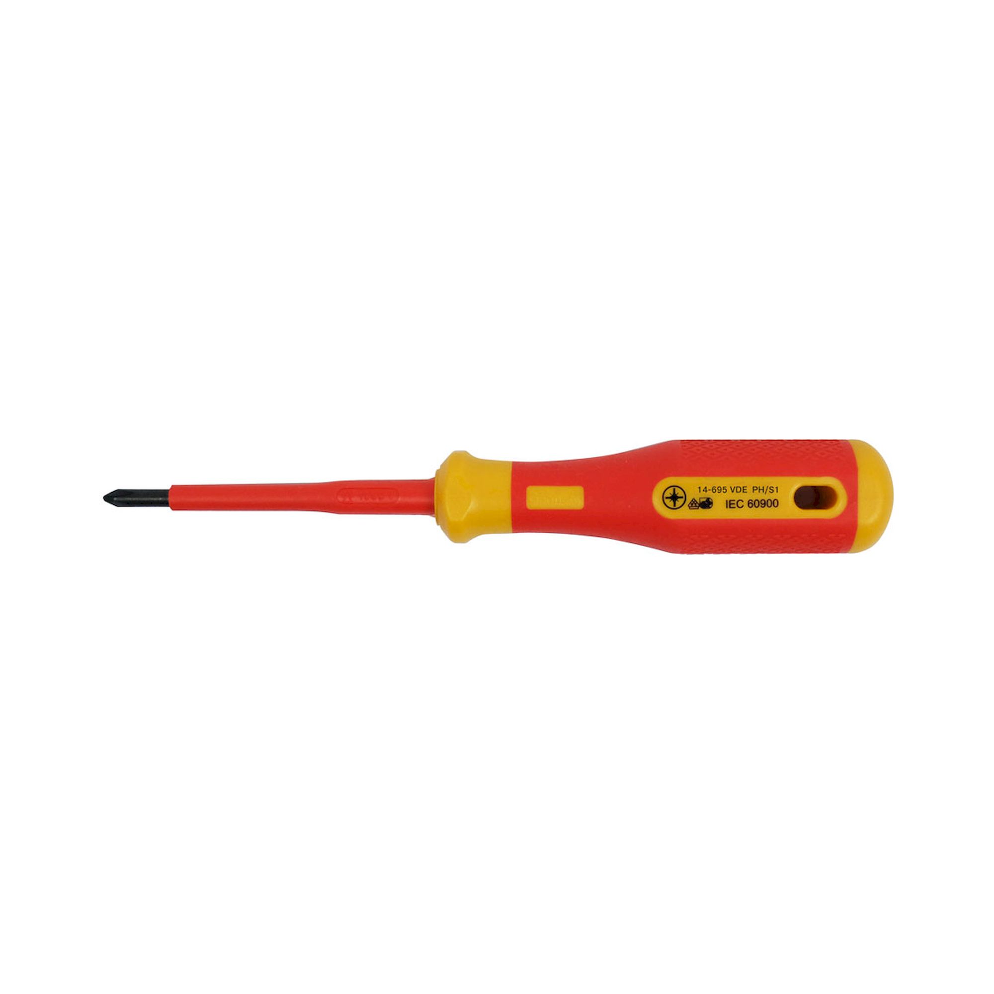 Bernstein 14-695-VDE. VDE combination screwdriver cross-recess PZ/S1