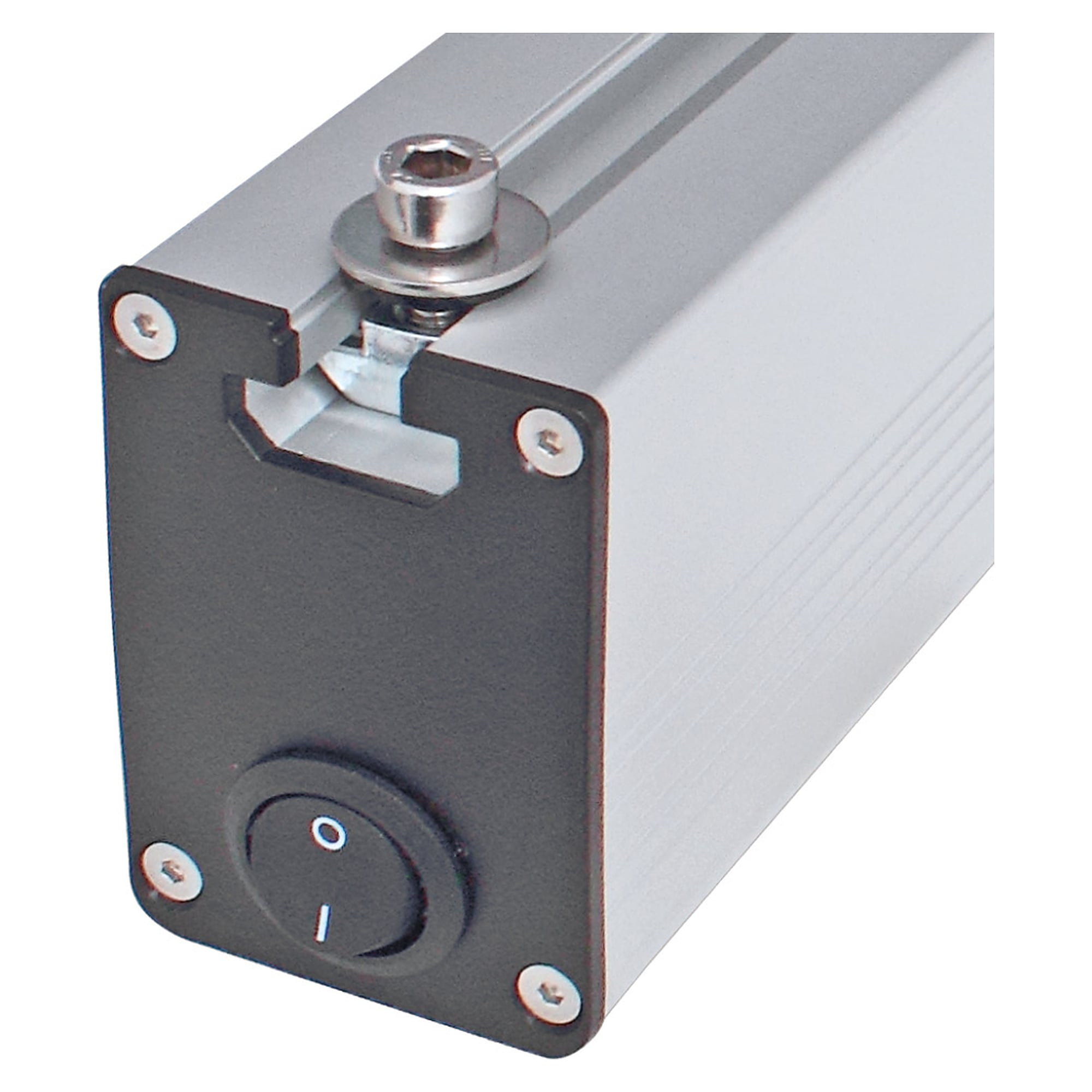PROFILED AC LED profile light 1000 mm, 3674 lm, 5700K, 100°, mains plug - LED2WORK 150714-03