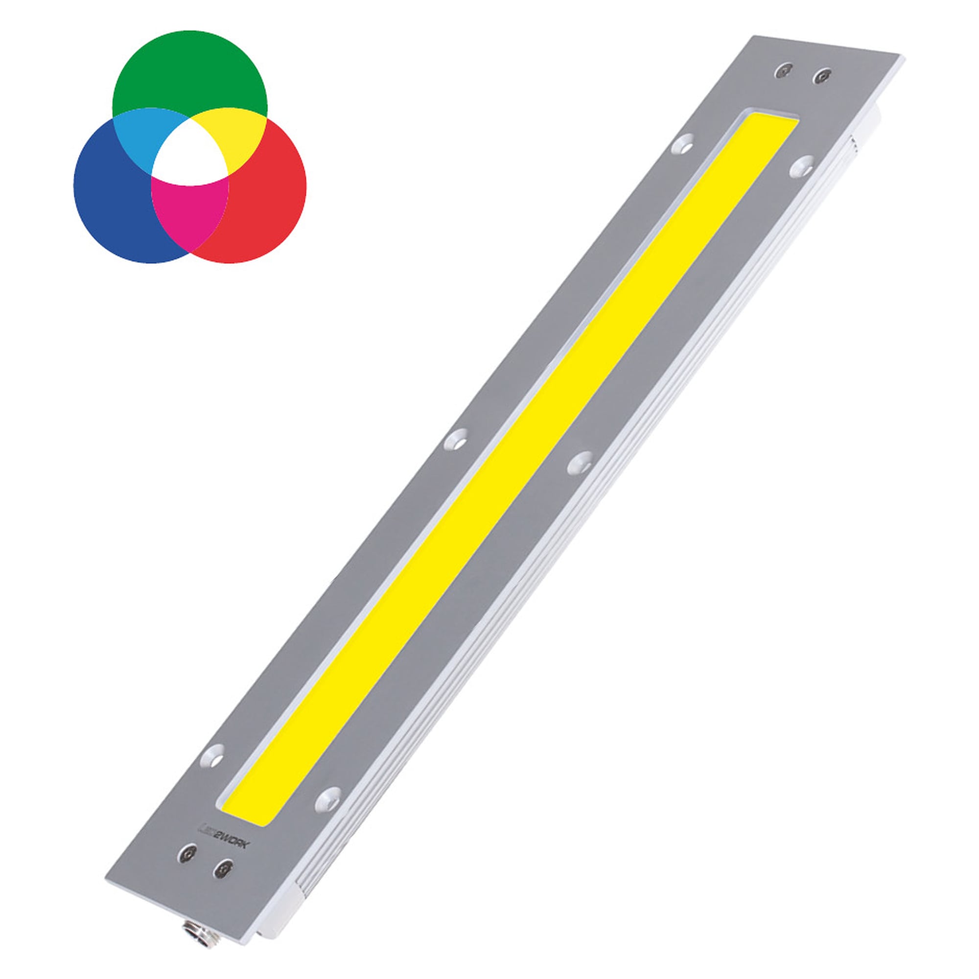 TUBELED_40 II Integrated RGB-W Maschinenleuchte 700 mm, 19W Weiß, IP69K - LED2WORK 152290-01