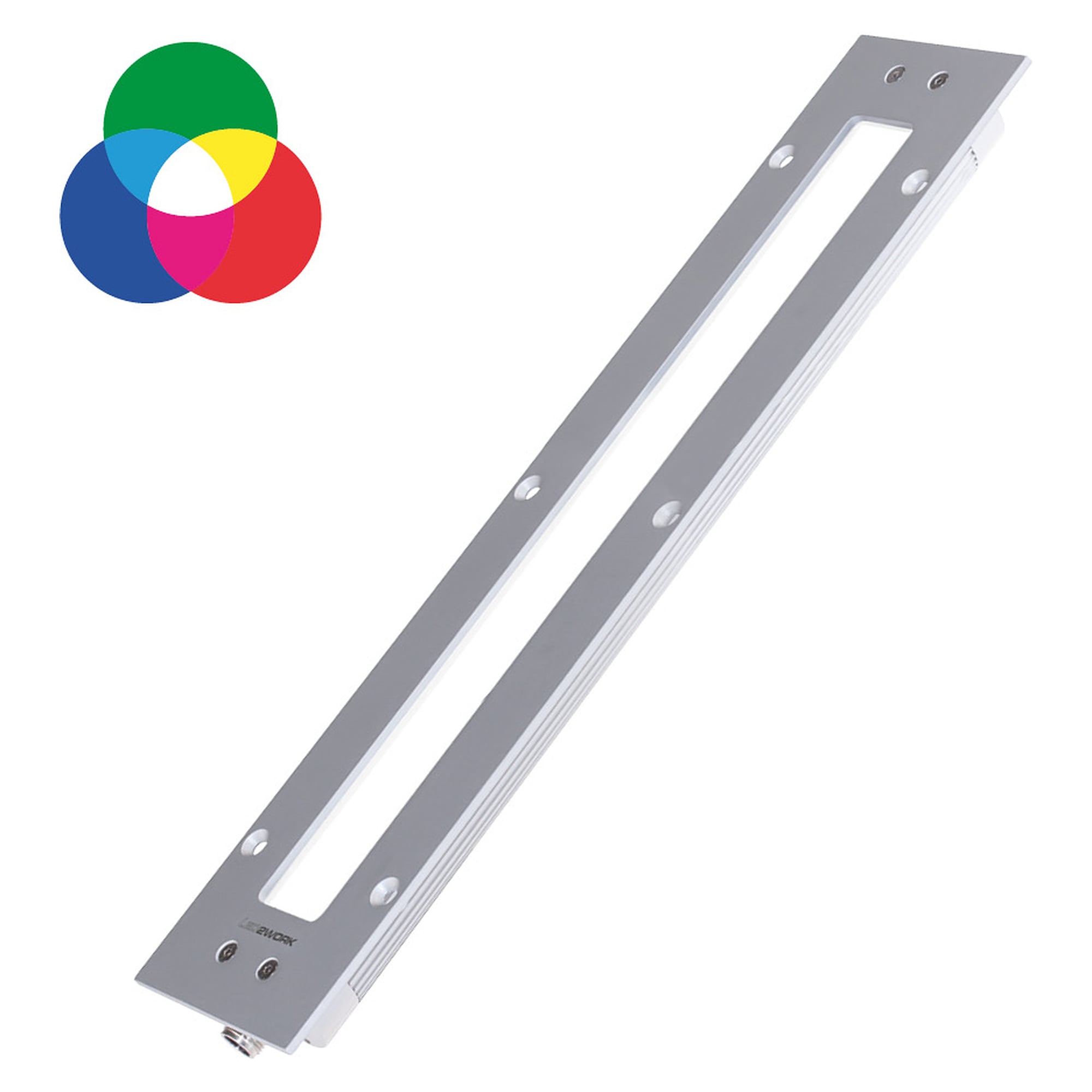 TUBELED_40 II Integrated RGB-W éclairage de machine 700 mm, 19W blanc, IP69K - LED2WORK 152290-01