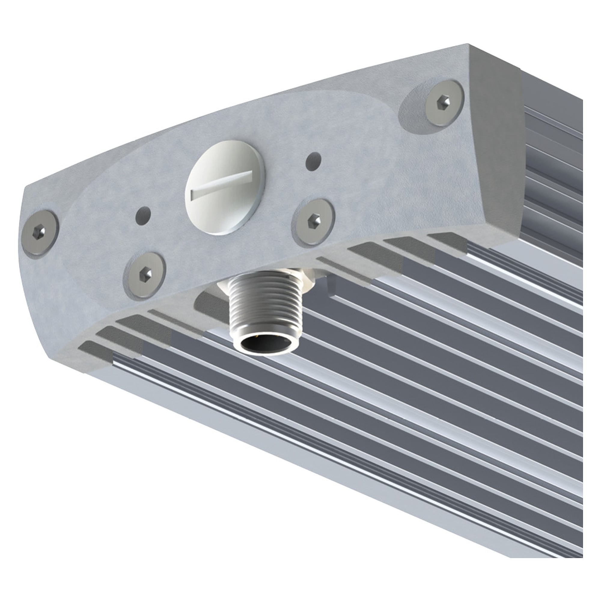 FIELDLED EVO Aufbau-Maschinenleuchte 370x150 mm 43W IP69K rückseitig - LED2WORK 153410-02