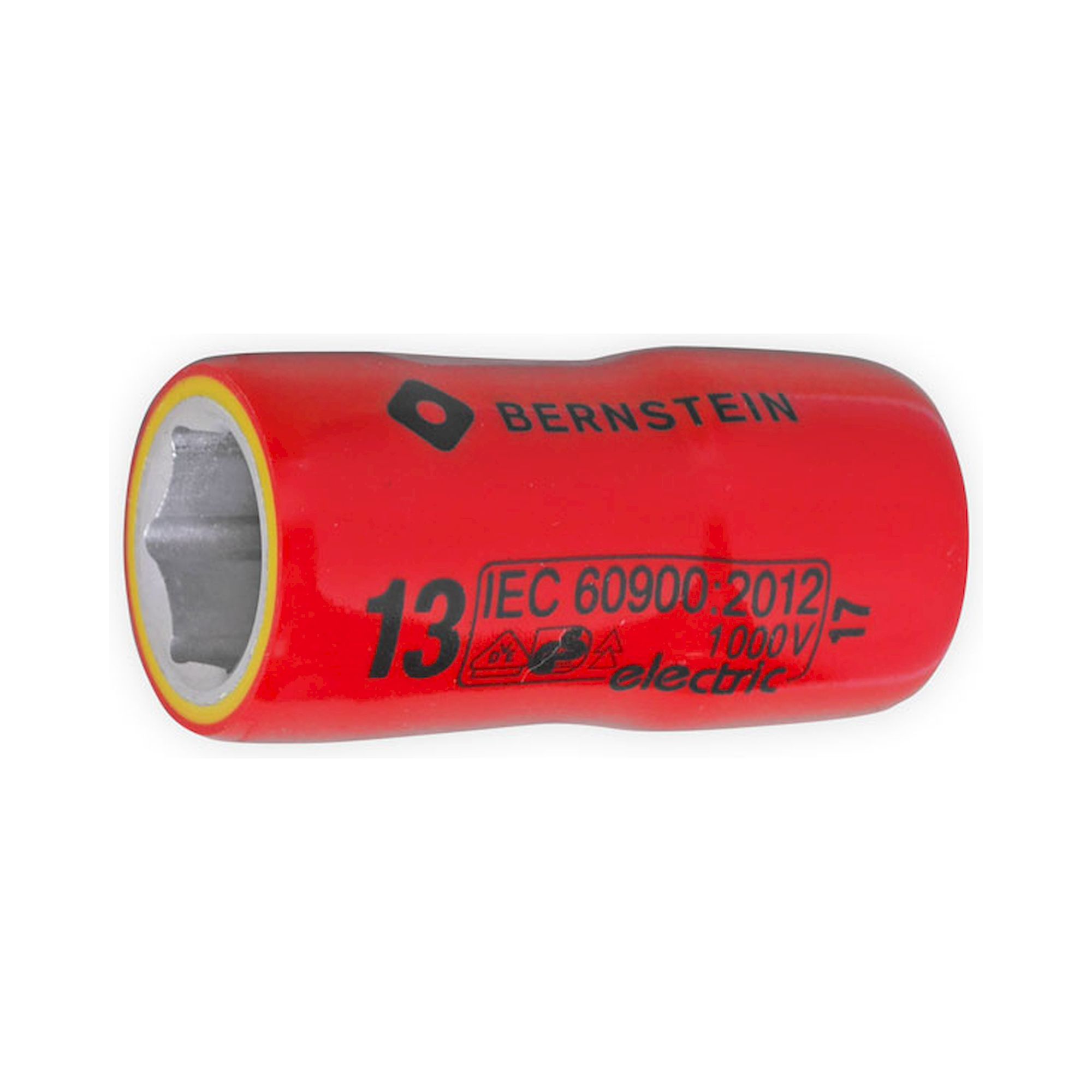 Bernstein 16-488-VDE. VDE Steckschlüsseleinsatz 3/8 Zoll 13,0 mm