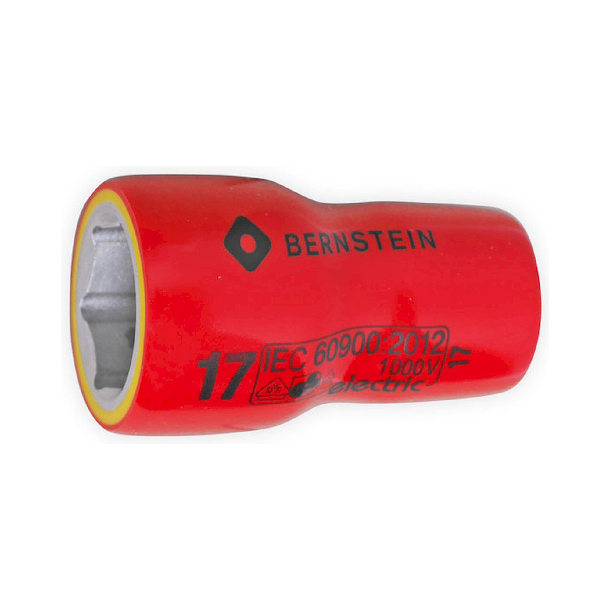 Bernstein 16-493-VDE. VDE socket 3/8 inch 17.0 mm