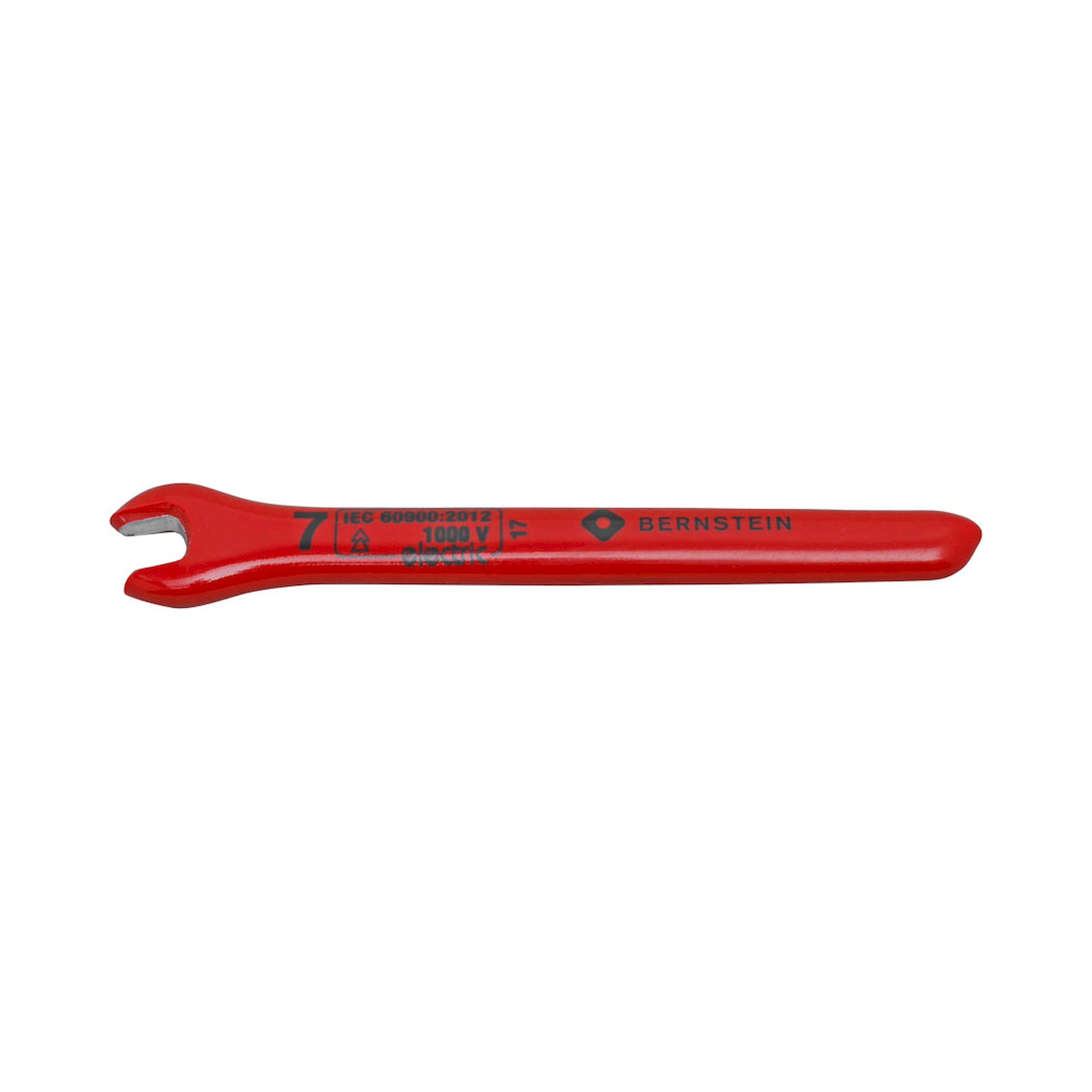 Bernstein 16-502-VDE. VDE single-ended open-jaw wrench 7.0 mm