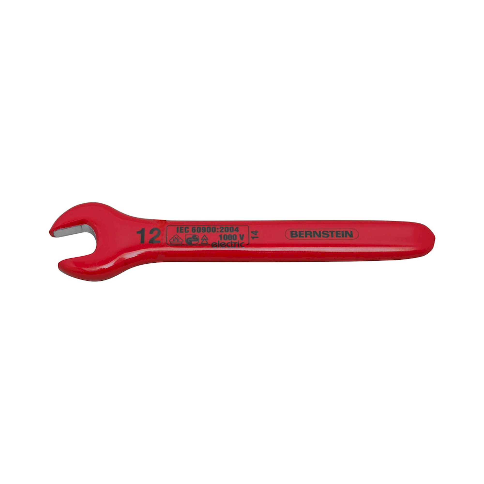 Bernstein 16-507-VDE. VDE single-ended open-jaw wrench 12.0 mm