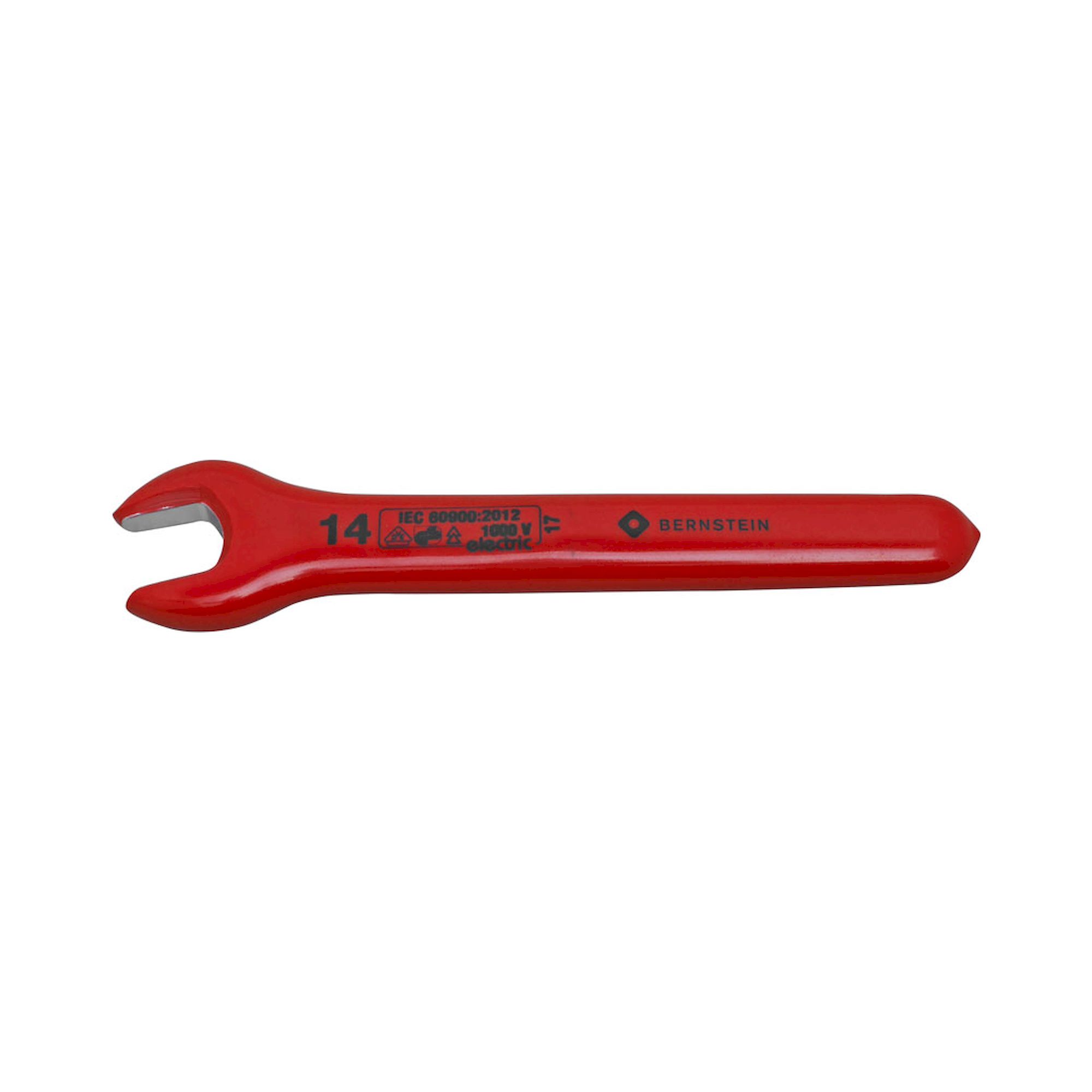 Bernstein 16-509-VDE. VDE single-ended open-jaw wrench 14.0 mm