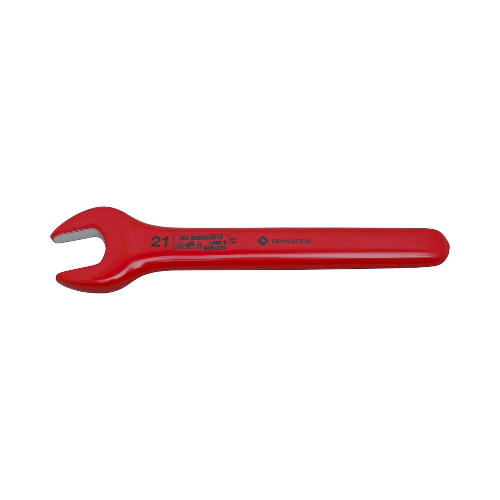 Bernstein 16-514-VDE. VDE single-ended open-jaw wrench 21.0 mm