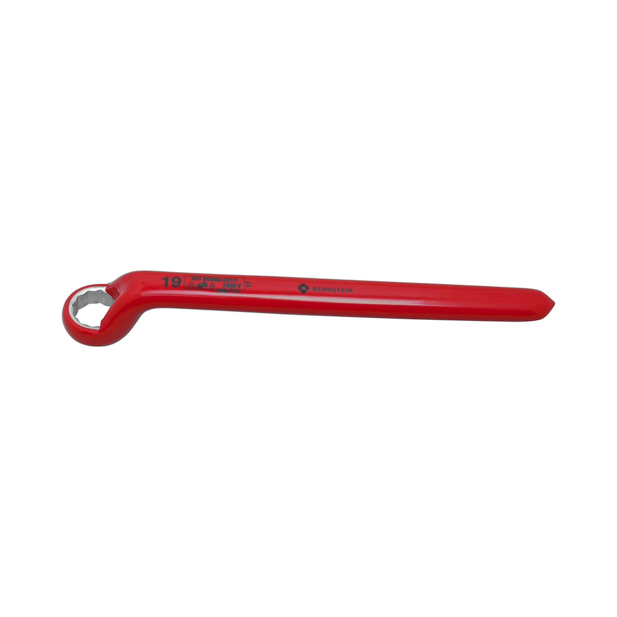 Bernstein 16-545-VDE. VDE Einmaul-Ringschlüssel einseitig 19,0 mm