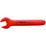Knipex 98 00 9/16". Open-end wrench, chrome-platedw position 15 °, wrench size 9/16 ", 152.4 mm