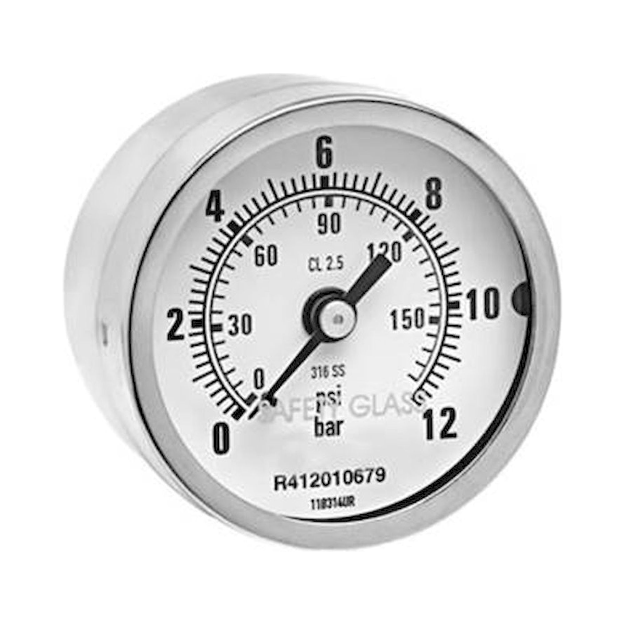 Aventics R412010679 (PG1-ROB-G018-SFB-D50-P0-12-SG) Manometer, Serie PG1-SFB
