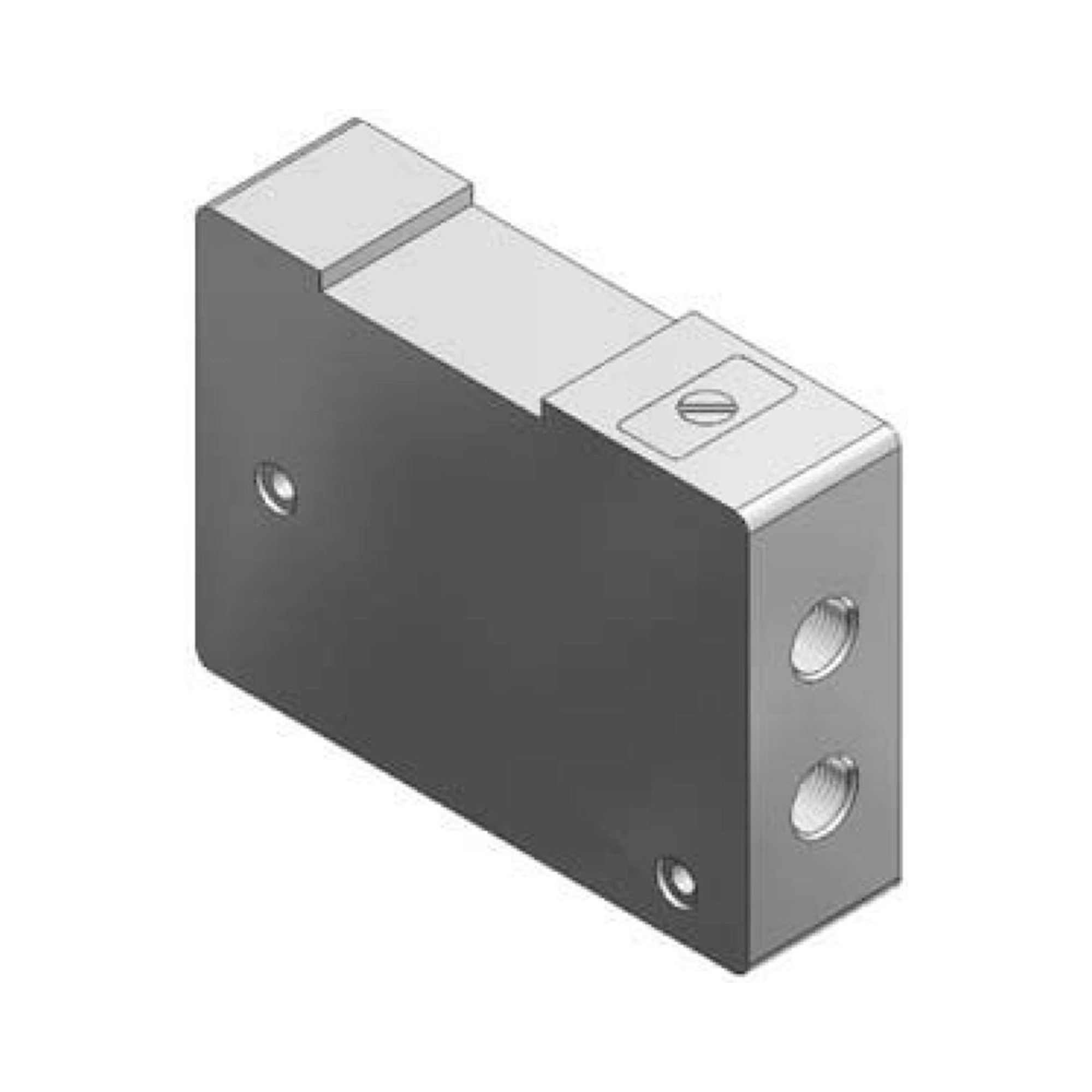 SMC VQ2000-FPG-C8C8. VQ2000-FPG, Double Check Block