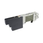 SMC SQ1131N-5B1-C6-Q. SQ1*3*, Serie 1000, 5/2-, 5/3-, 2x3/2-Wege-Magnetventil, mit interner Verdrahtung