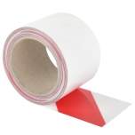 1ATapes 5229.18.075-15. WT-5229 PET floor marking tape red/white 75mmx15m