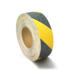 1ATapes 5411.17.1050-LSM. WT-5411 Anti-slip tape yellow/black left 50mmx6m, slip group R13