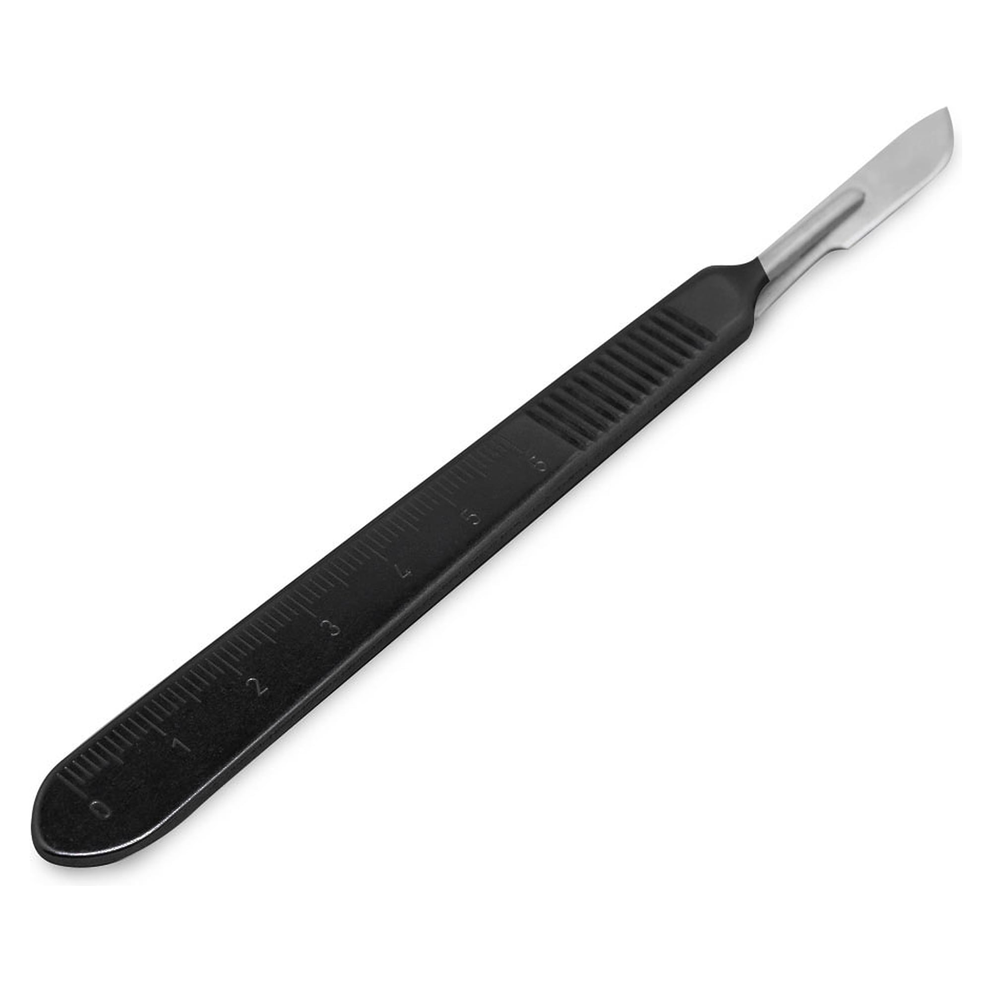 ESD Scalpel Handle Dissipative with 5 Interchangeable Blades, Steel Set - Bernstein 2-102-ESD