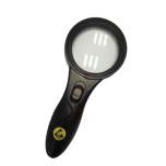 Bernstein 2-298. ESD hand magnifier 5x magnification LED light