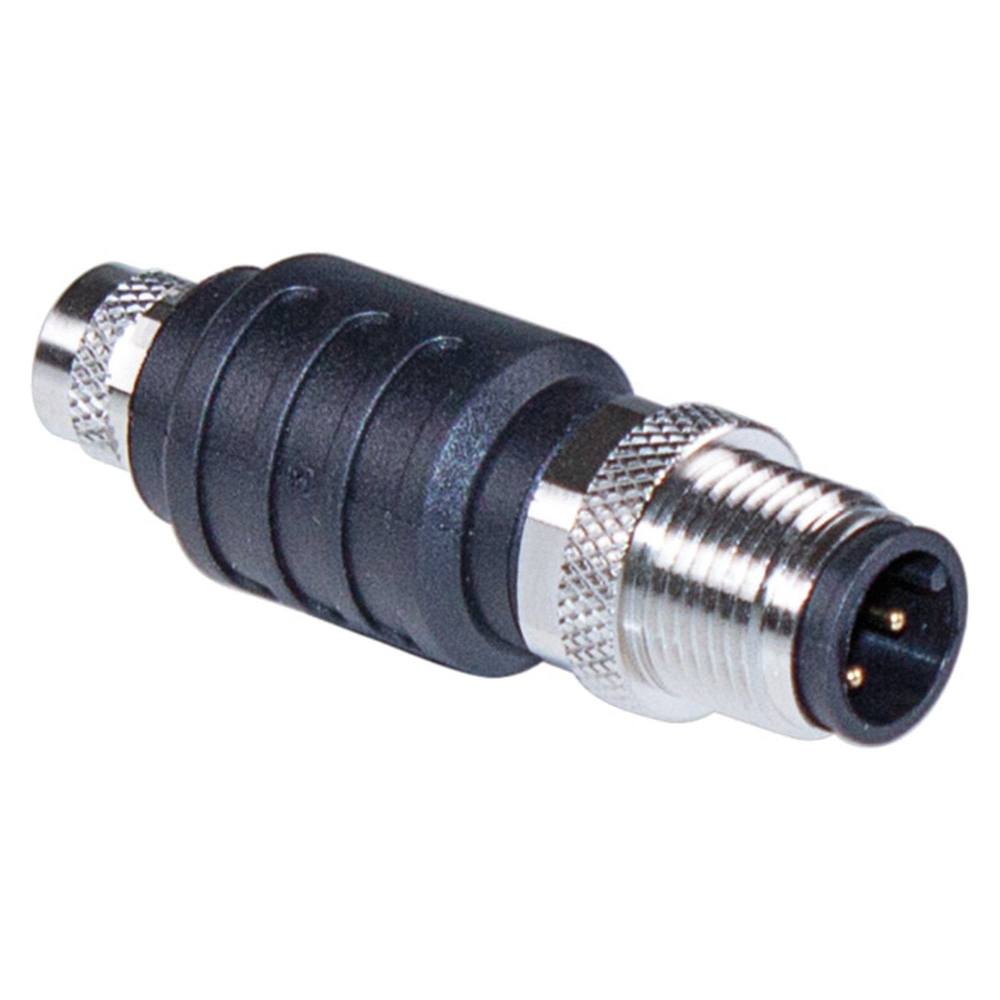 Adaptateur embase M8 vers connecteur M12 droit, 3 pôles, 24V DC - LED2WORK 200200-21
