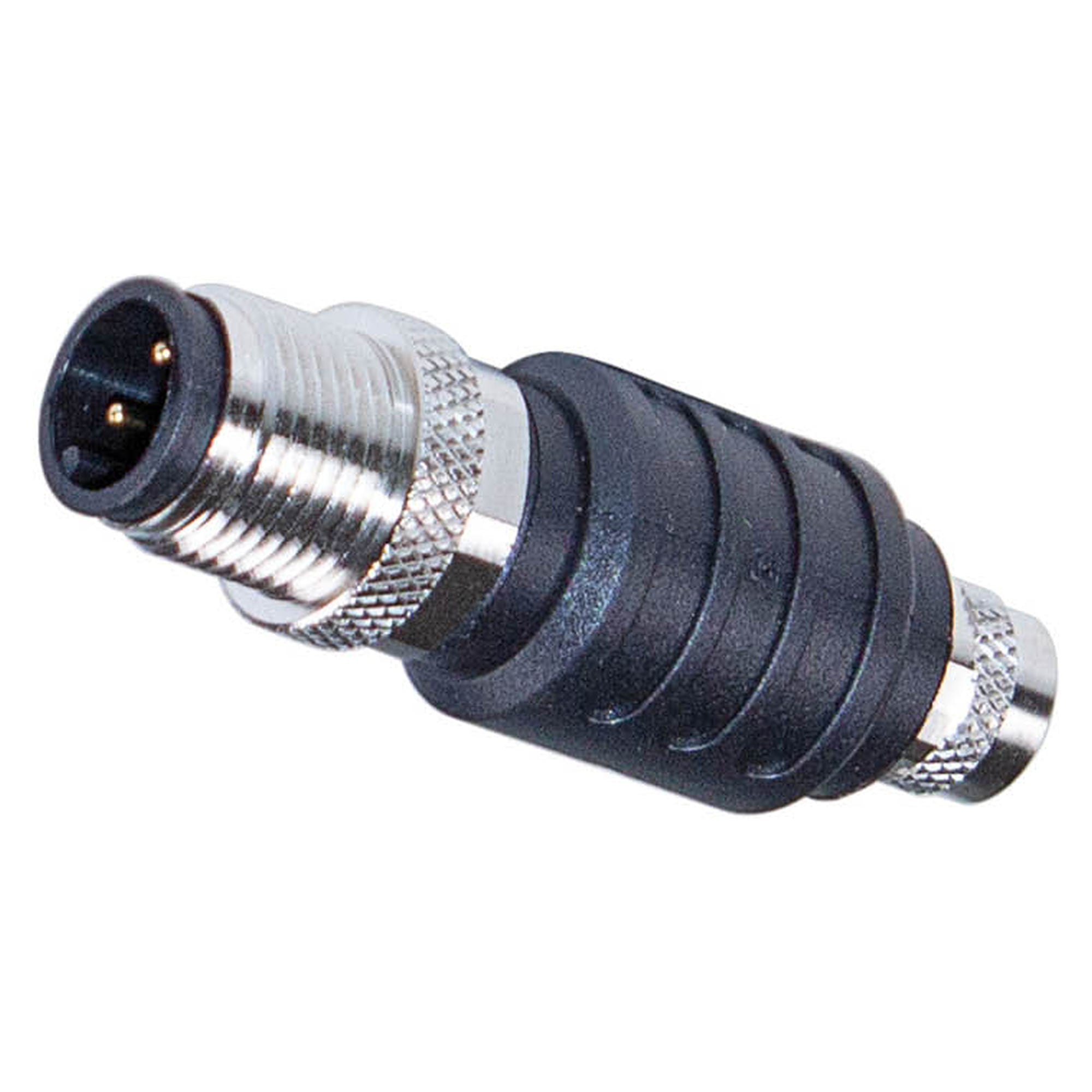 Adaptateur embase M8 vers connecteur M12 droit, 4 pôles, 24V DC - LED2WORK 200200-23