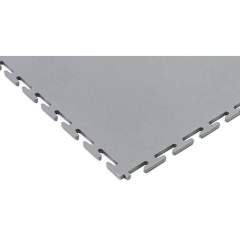 Ecotile E500/7/ESD201. ESD floor tile, light grey, 4 pieces, 500x500x7 mm