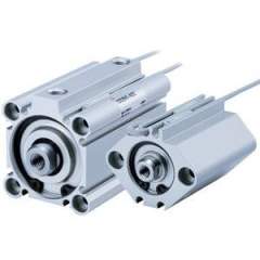 SMC CDQ2A50TF-50DMZ. C(D)Q2, Compact Cylinder, Double Acting, Single Rod w/Auto Switch Mounting Groove