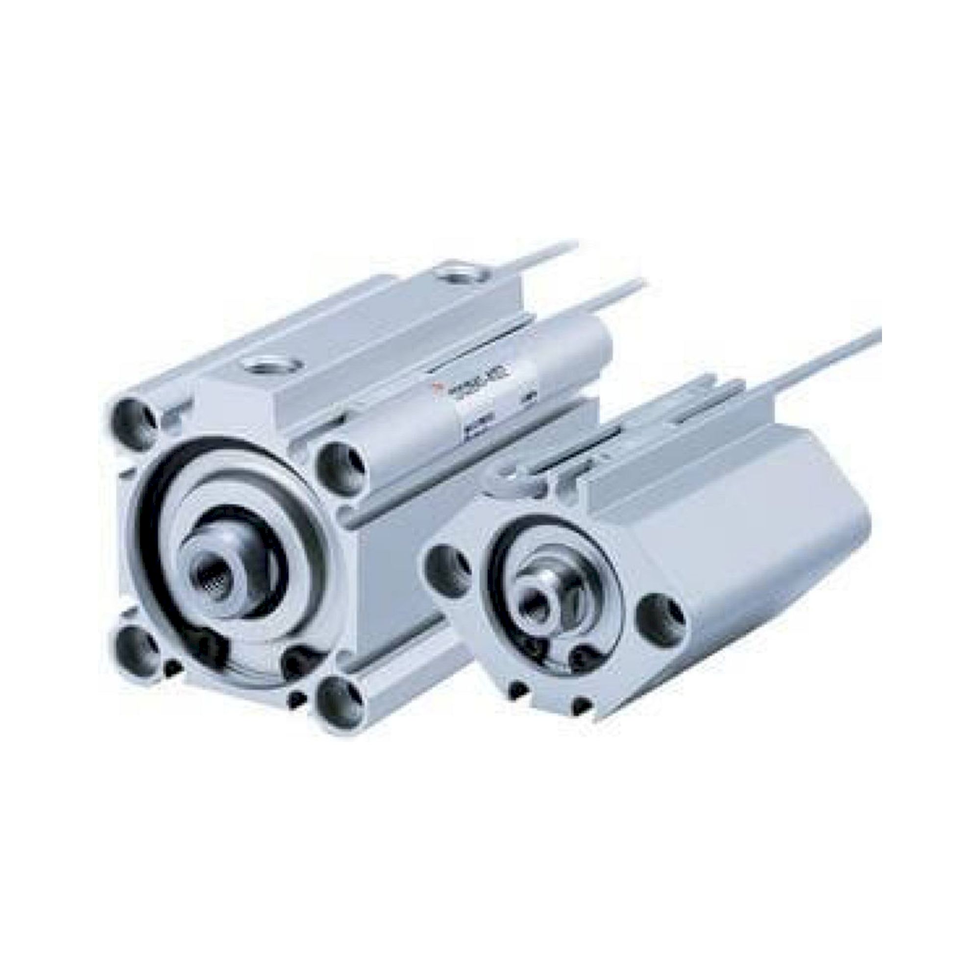 SMC CQ2B12-10DC. C(D)Q2(*H)*D, Kompaktzylinder, doppeltwirkend, einseitige Kolbenstange, auch für Niederdruckhydraulik