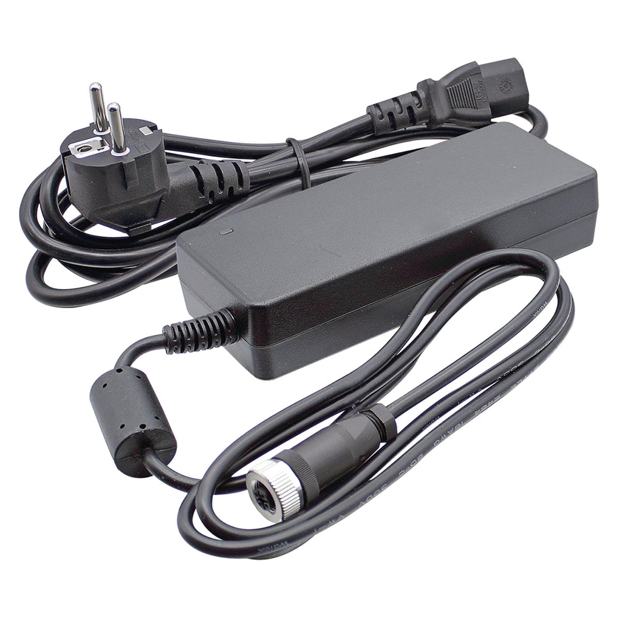 Table power supply 24V DC, 60 W, M12 A-coded, 1.8 m cable - LED2WORK 210100-02