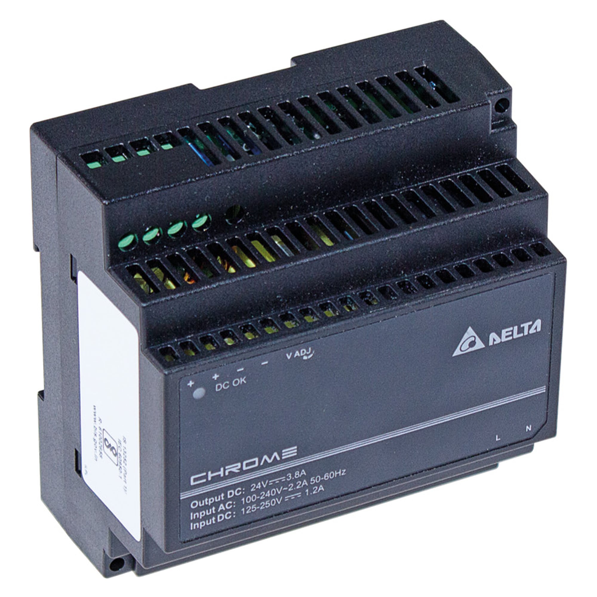 Hutschienen-Netzteil 24V DC, 91,2 W, Schutzklasse II - LED2WORK 210100-14