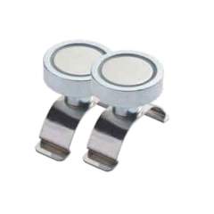 LED2WORK 210200-08. Federklemme mit Magnet, 1 Paar