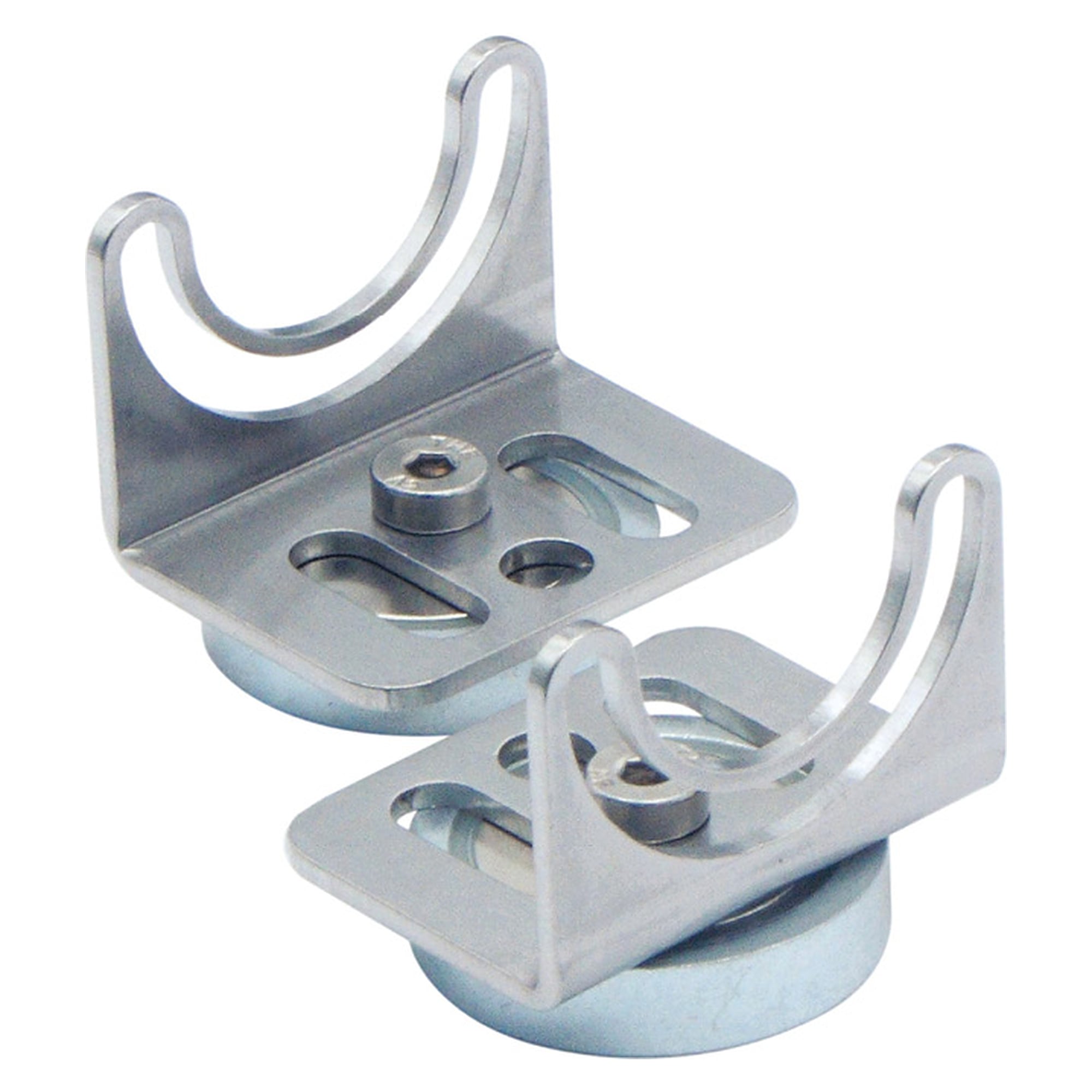 210200-12. TUBELED_40 II Leuchtenhalter, V2A, einstellbar + / -110°, inkl. Magnet, 1 Paar