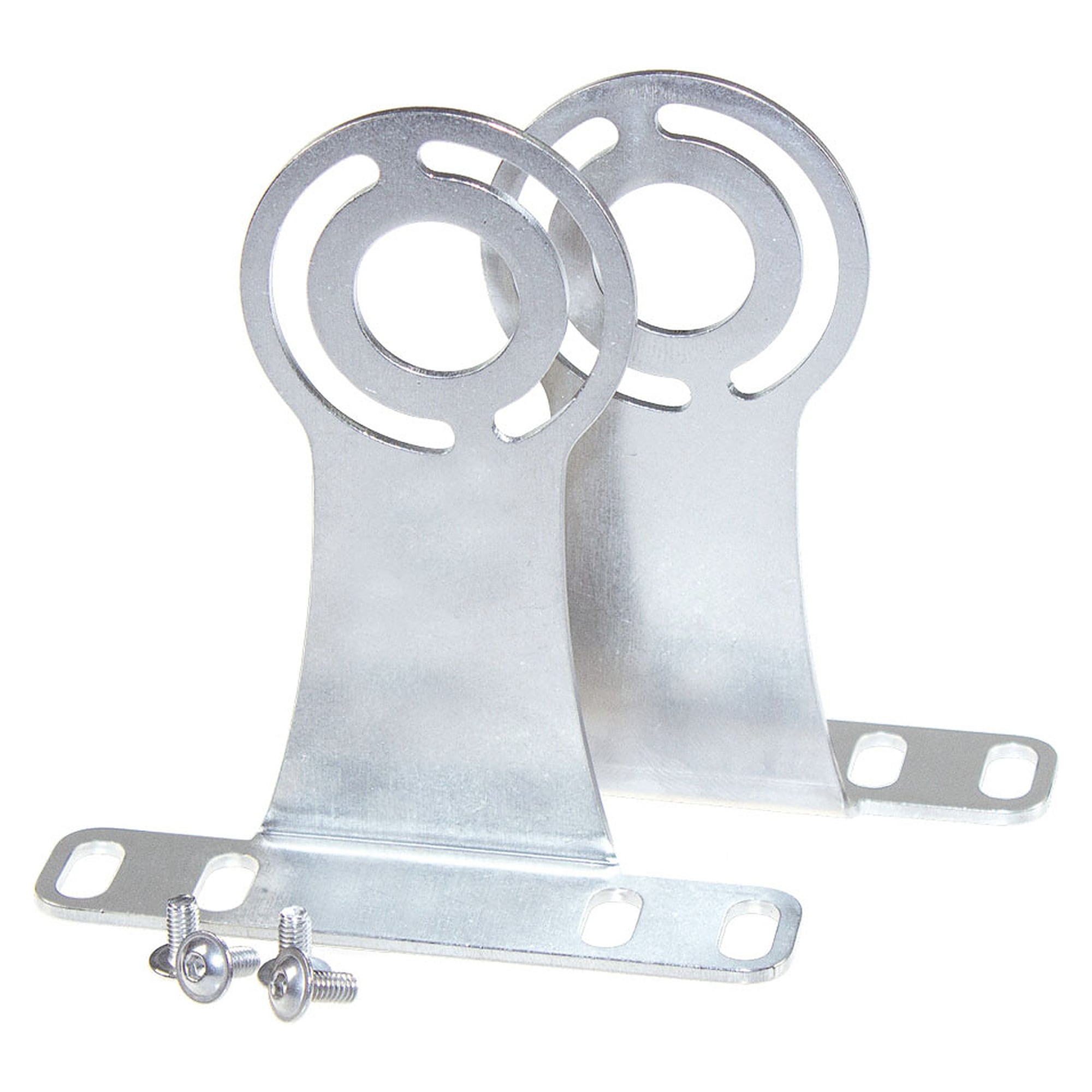 FIELDLED EVO Leuchtenhalter schwenkbar 150° für Breite 150mm, Edelstahl V2A, 1 Paar - LED2WORK 210200-22
