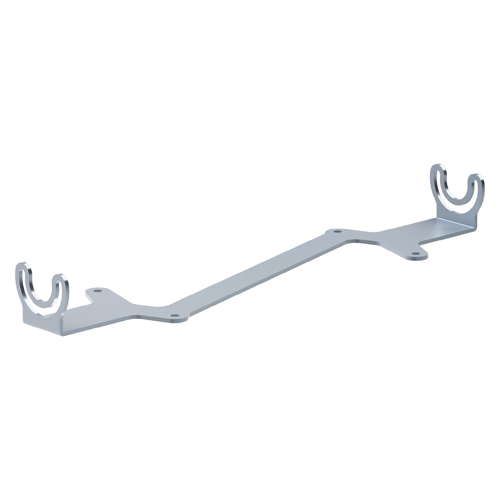 TUBELED_40 II Montagehalter für 280 mm, Edelstahl V2A, schwenkbar 60° - LED2WORK 210200-28