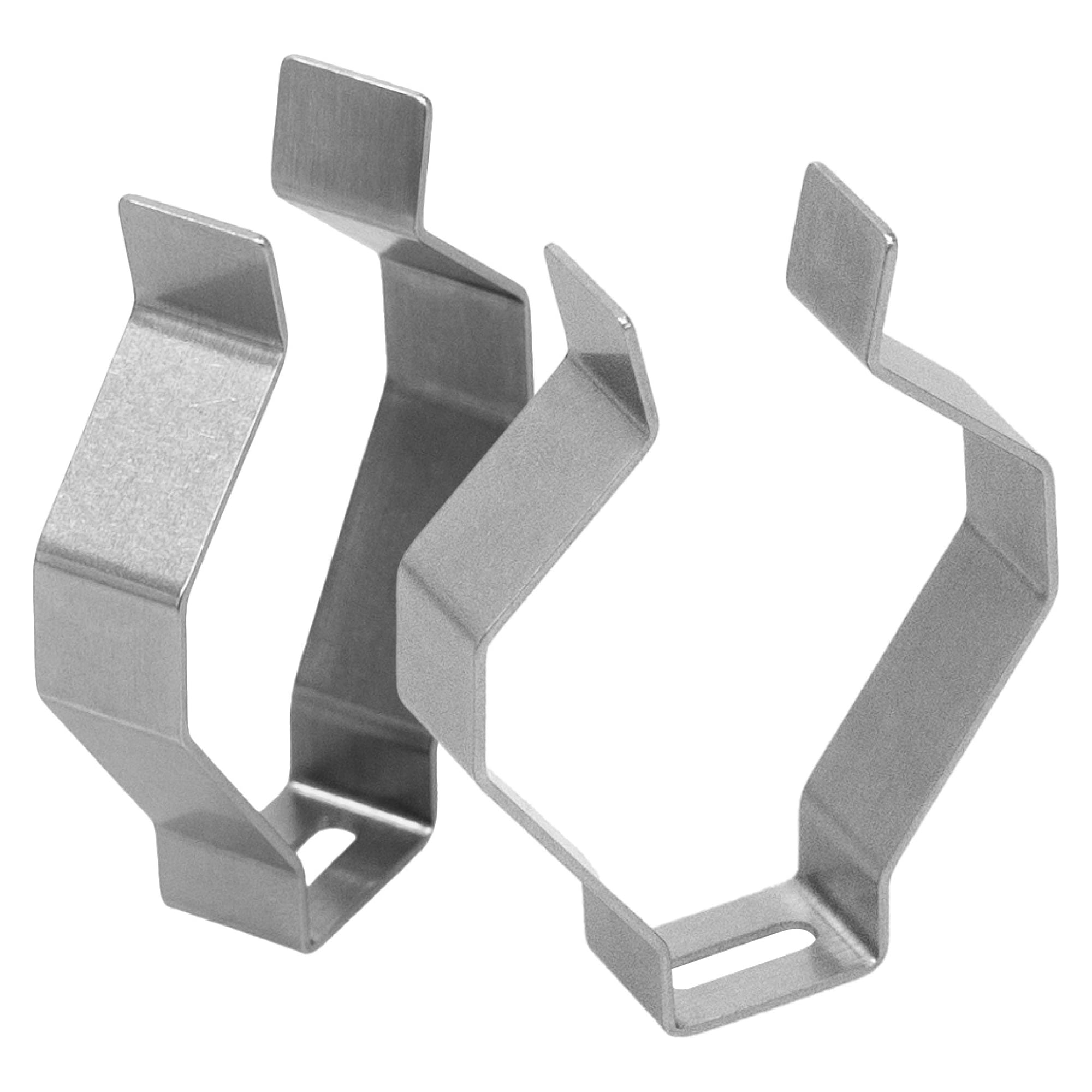 INROLED 50 Federklemme Edelstahl 1.4301, Food & Beverage, 1 Paar - LED2WORK 210200-29