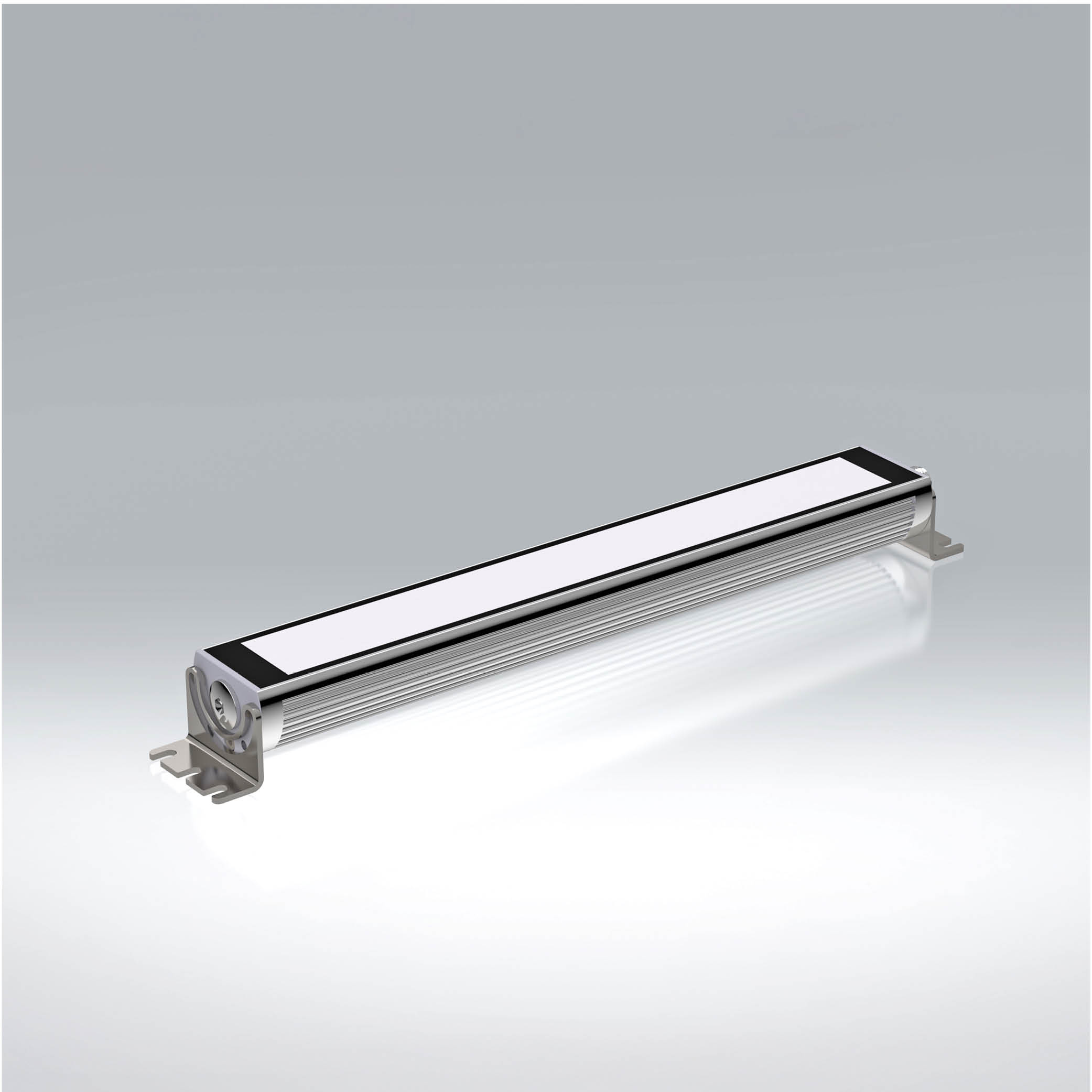 Support TUBELED_40 II inox 110° inclinable pour MACH LED 40, 1 paire - LED2WORK 210200-39