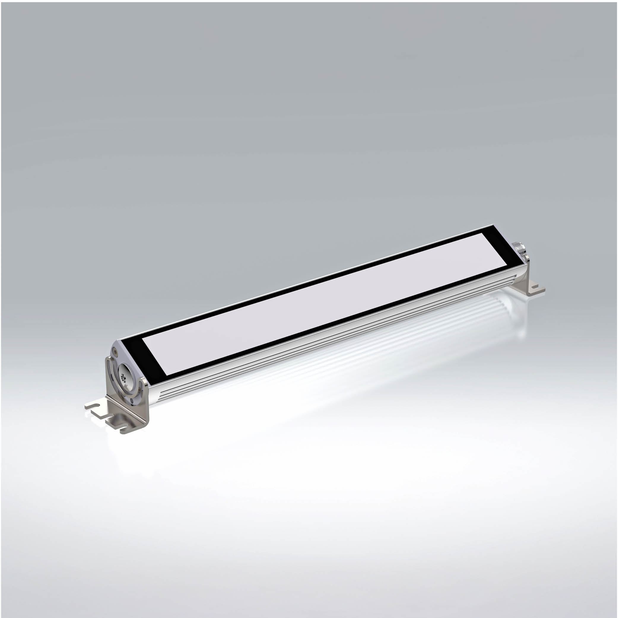 Support TUBELED_40 II inox 110° inclinable pour MACH LED 40, 1 paire - LED2WORK 210200-39