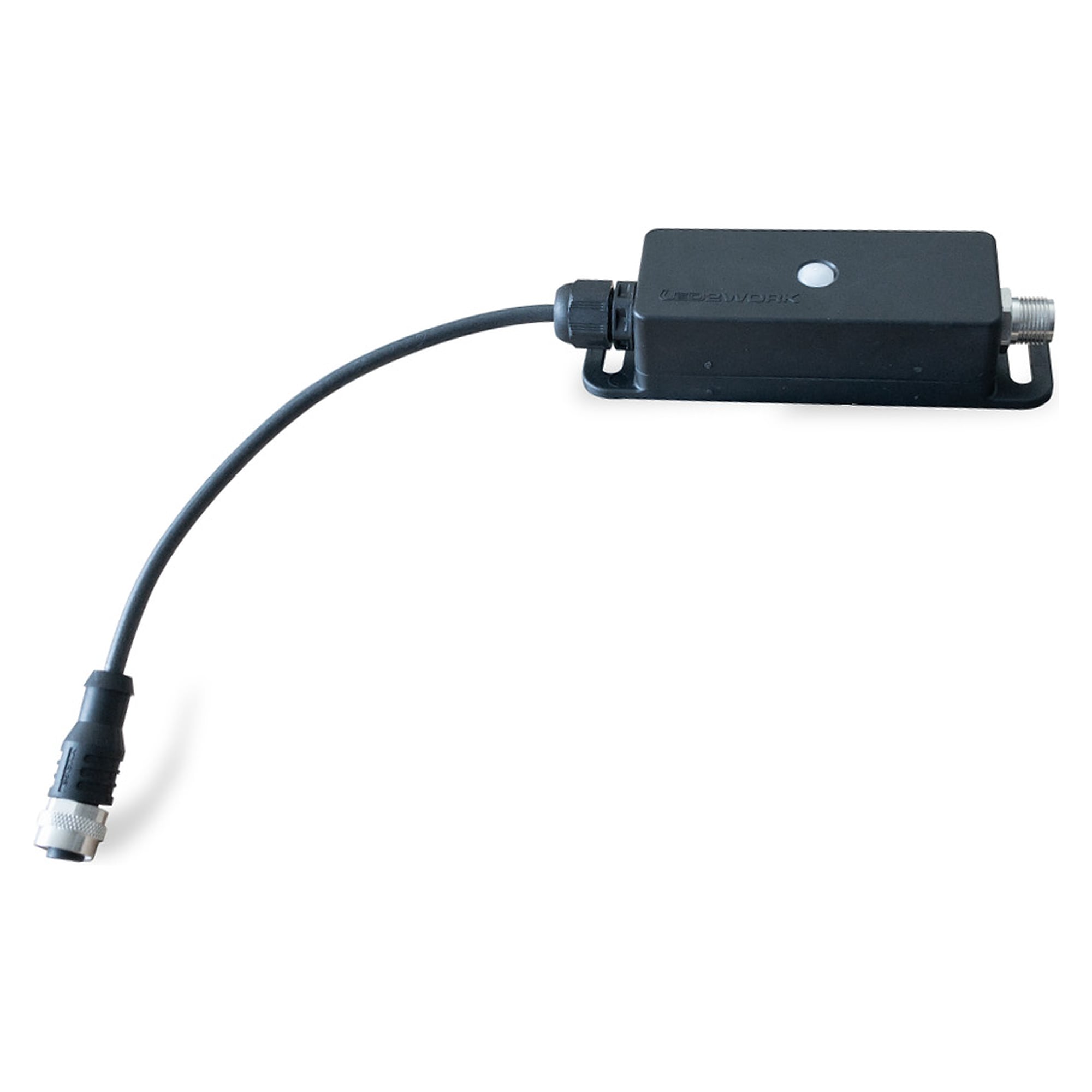 Détecteur de mouvement PIR 24V DC, IP54, raccordement M12, portée environ 5 m - LED2WORK 210700-07