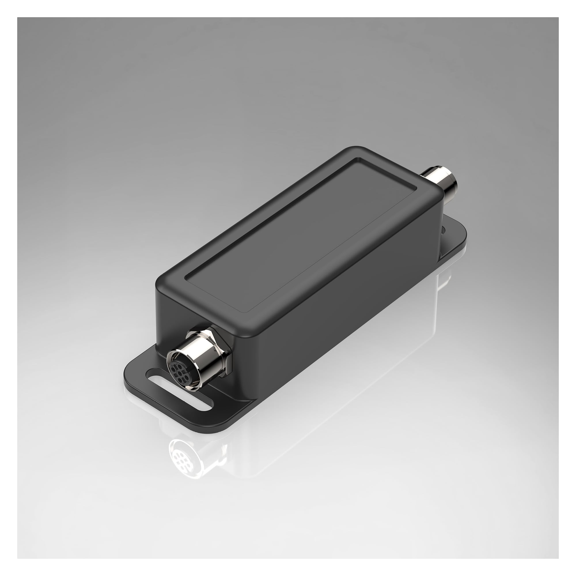 DIMMbox RGB-W M12, pilotable par API, 48 W, 24V DC pour rainure en T - LED2WORK 210700-08