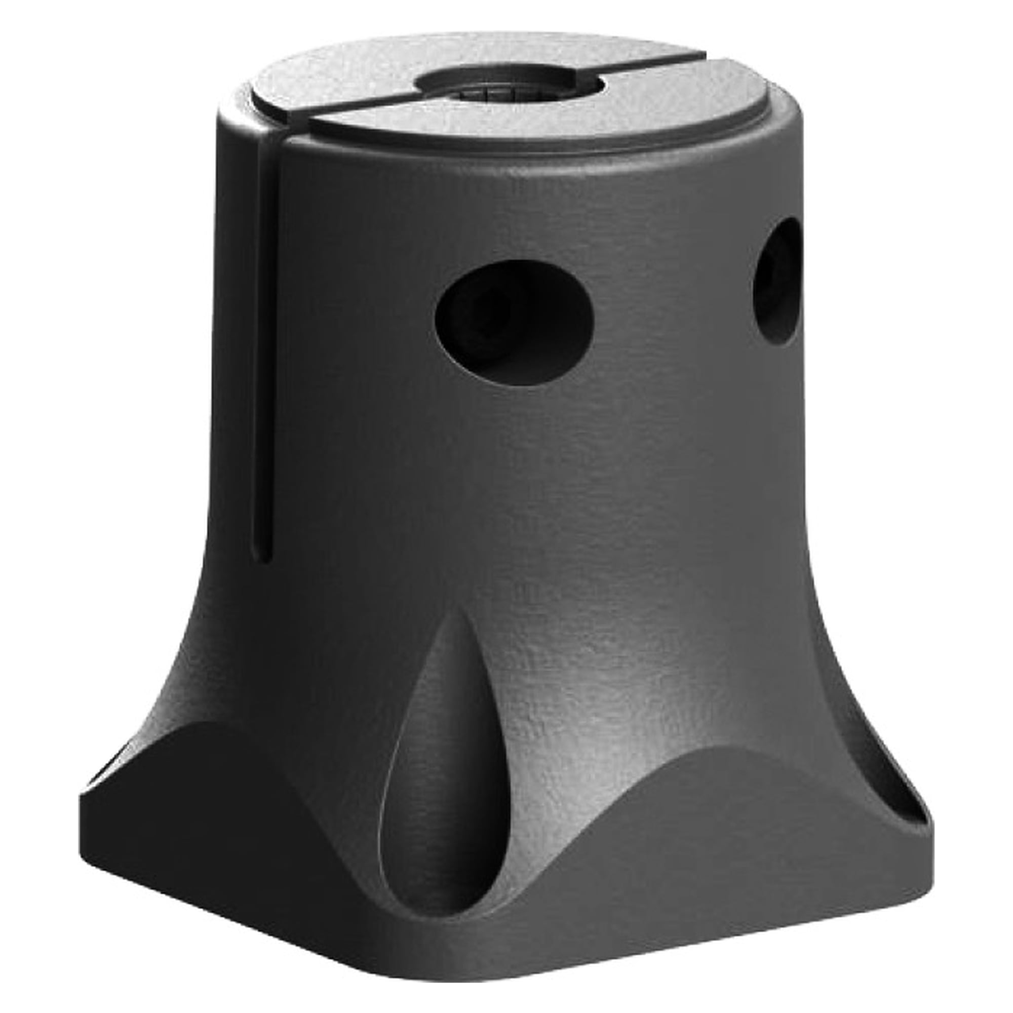 LENSLED II / UNILED II Anschraubsockel Kunststoff für Lochbild 60x60mm - LED2WORK 215400-03