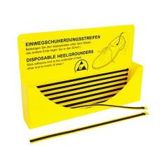 Wandhalterung für Einweg-Schuherdungsstreifen