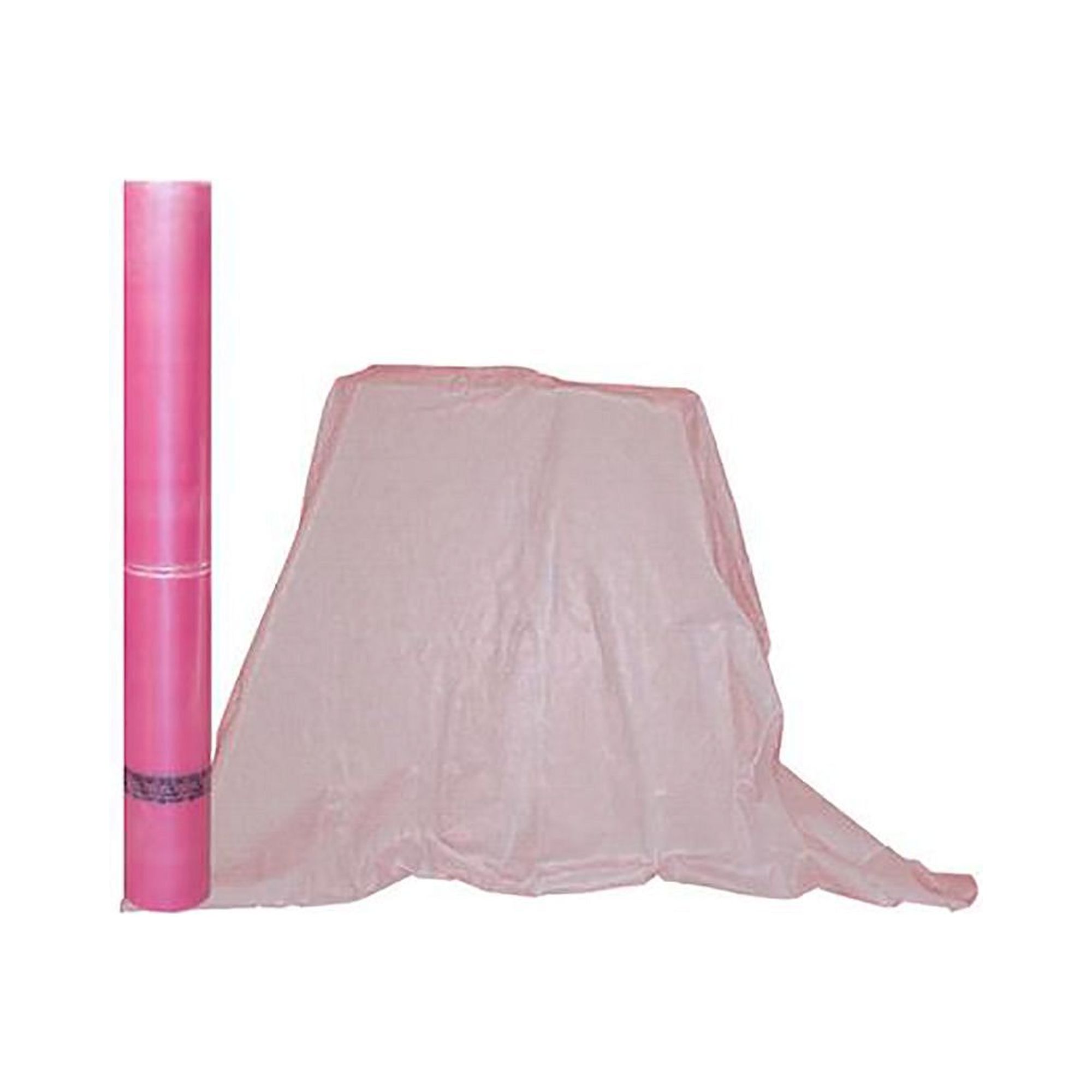 ESD-Abdeckfolie antistatisch, halbtransparent, rosa, 4,80 mx50 m