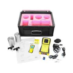 Teraohmmeter EP-RM 4000 Test-Kit, Koffer-Set, Widerstandsmessung in Verbindung mit Datum, Uhrzeit, Temperatur und Luftfeuchtigkeit