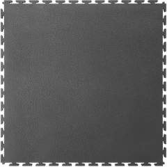 ECOTILE E500/5/231. PVC floor tile, standard, smooth, graphit, 4 pieces, 500x500x5 mm