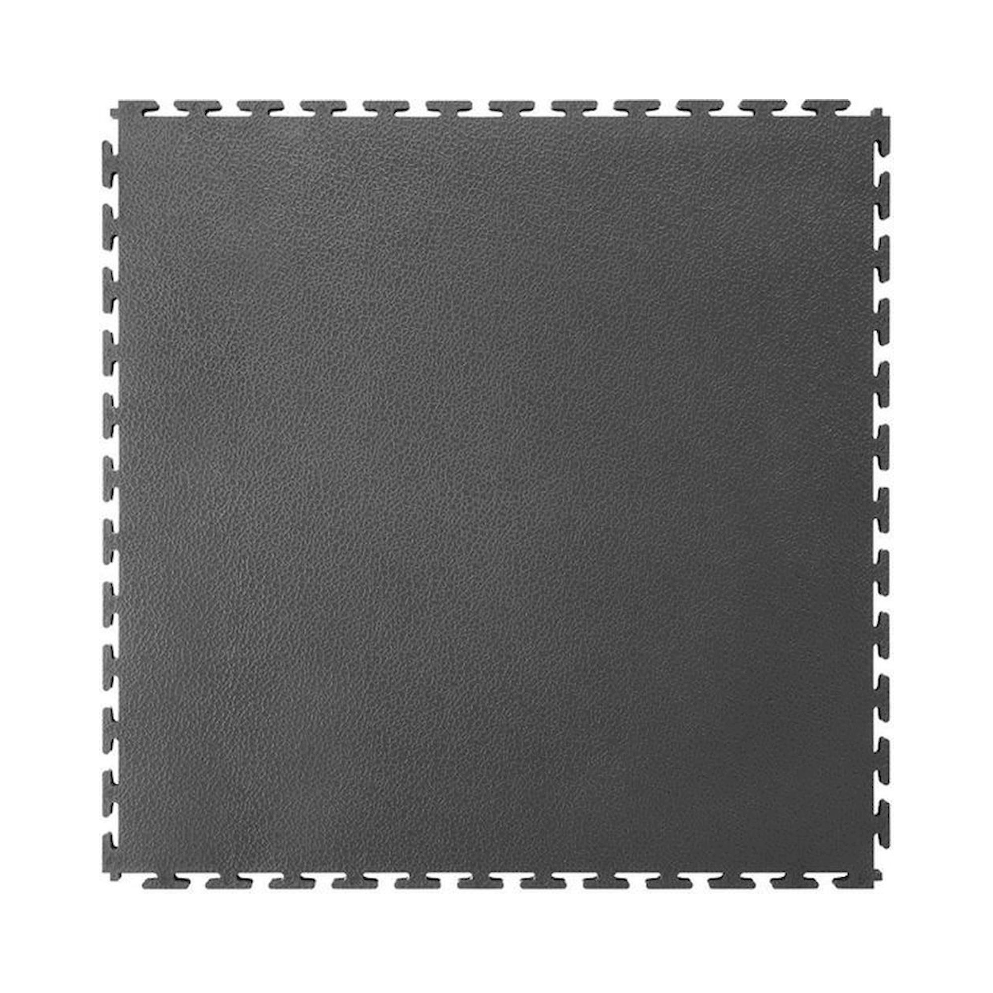 Ecotile E500/10/231. PVC Bodenfliese, standard, graphit, 4 Stück, 500x500x10 mm