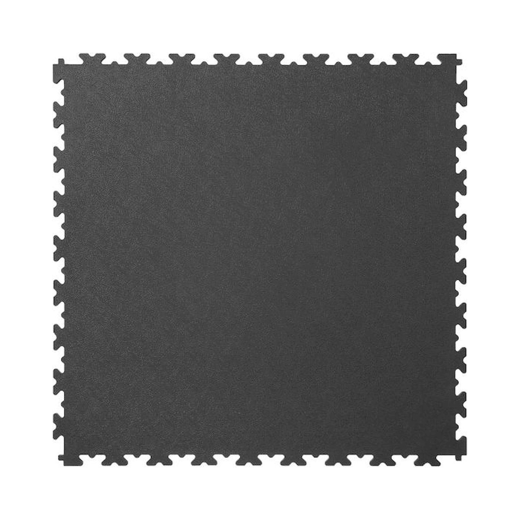 Ecotile X500/7/231. PVC Fliese X-LOG, graphit, glatt, 500x500x7 mm, 4 Stück