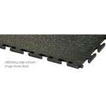 Ecotile E500/7/231. PVC floor tile, graphite, standard, smooth, 4 pieces, 500x500x7 mm