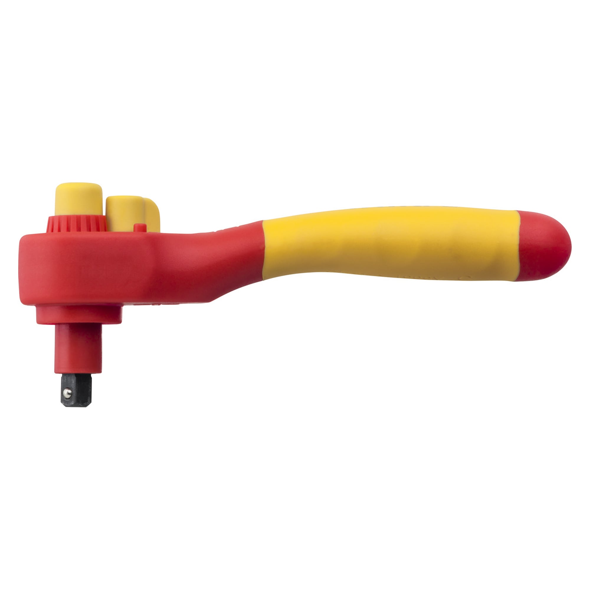 Isolierte Umschaltknarre 3/8" electric 200 mm, VDE-zertifiziert - Wiha 43052