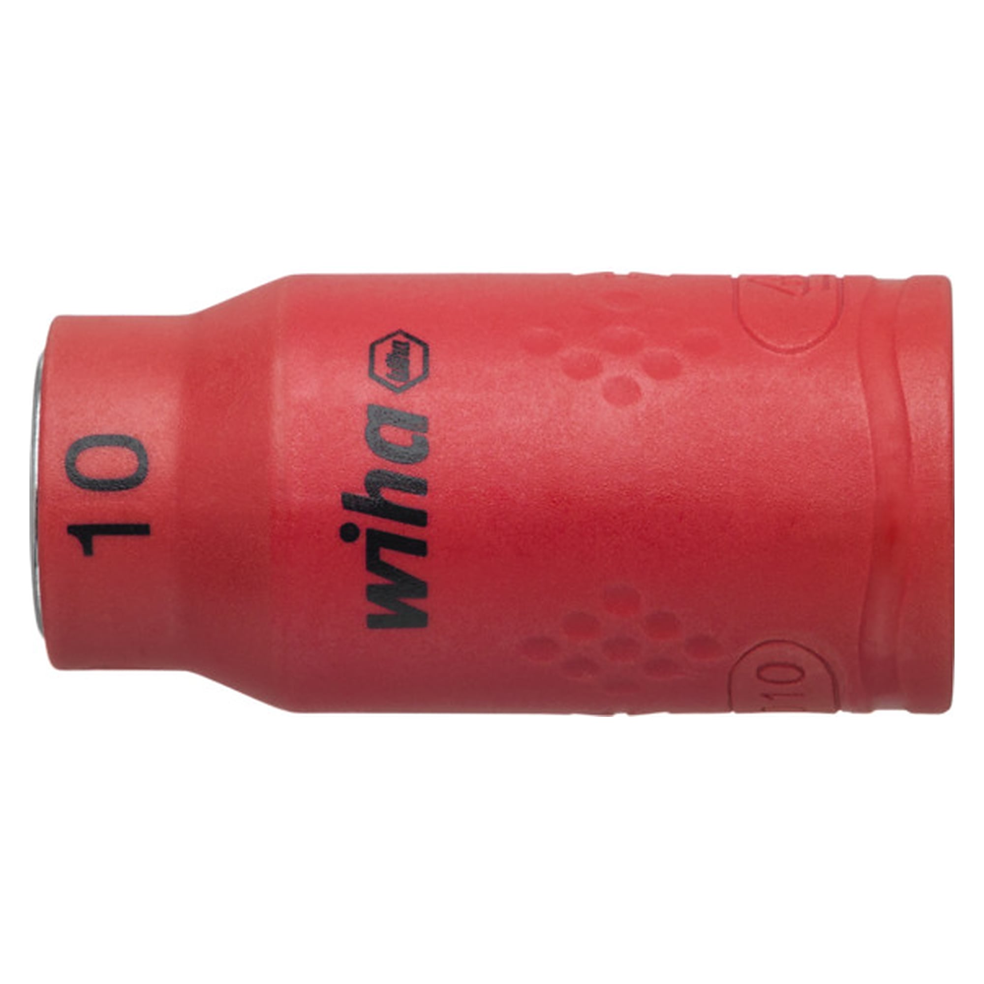 Isolierter Steckschlüsseleinsatz 3/8" Außensechskant 10,0 mm, VDE-zertifiziert - Wiha 43066