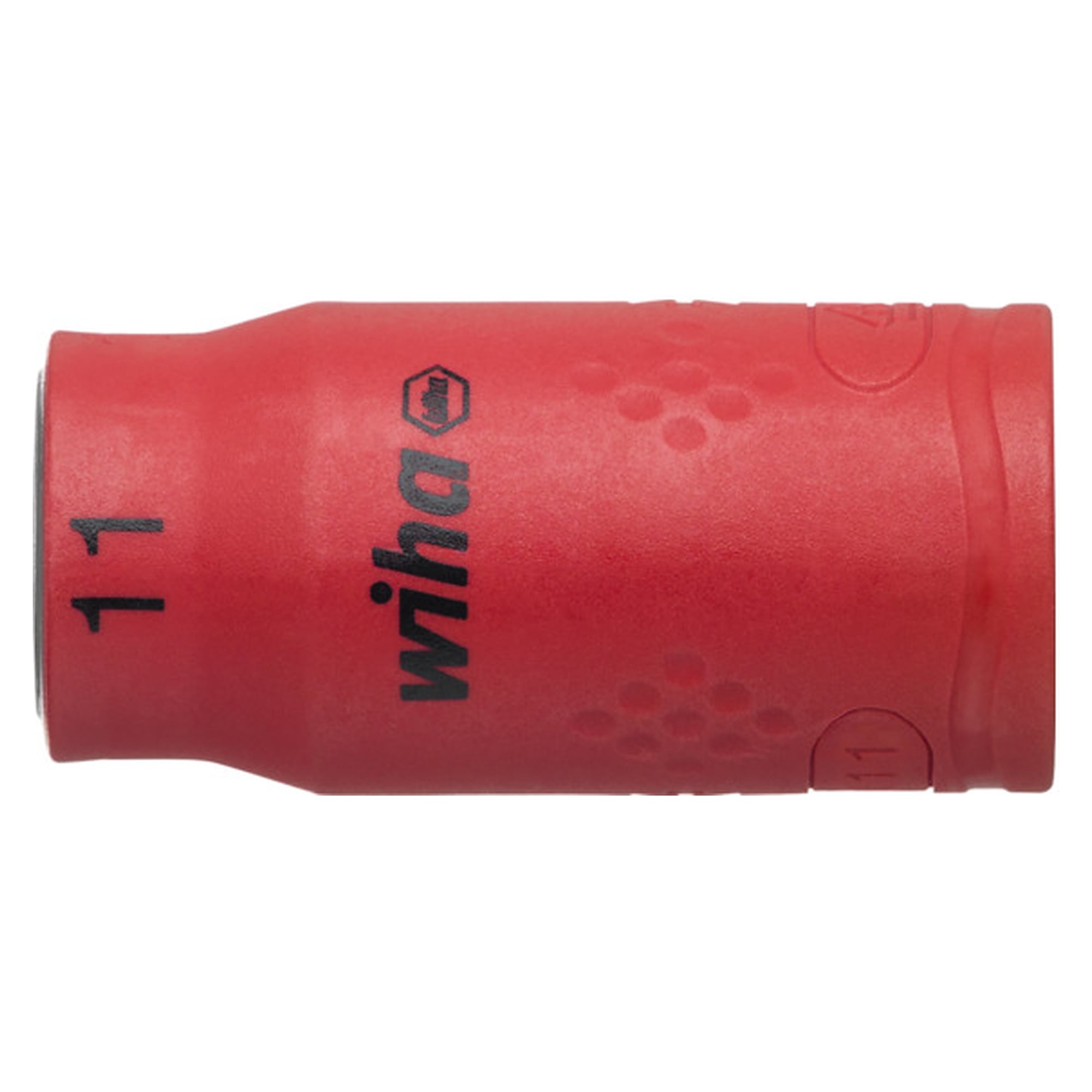 Isolierter Steckschlüsseleinsatz 3/8" Außensechskant 11,0 mm, VDE-zertifiziert - Wiha 43067
