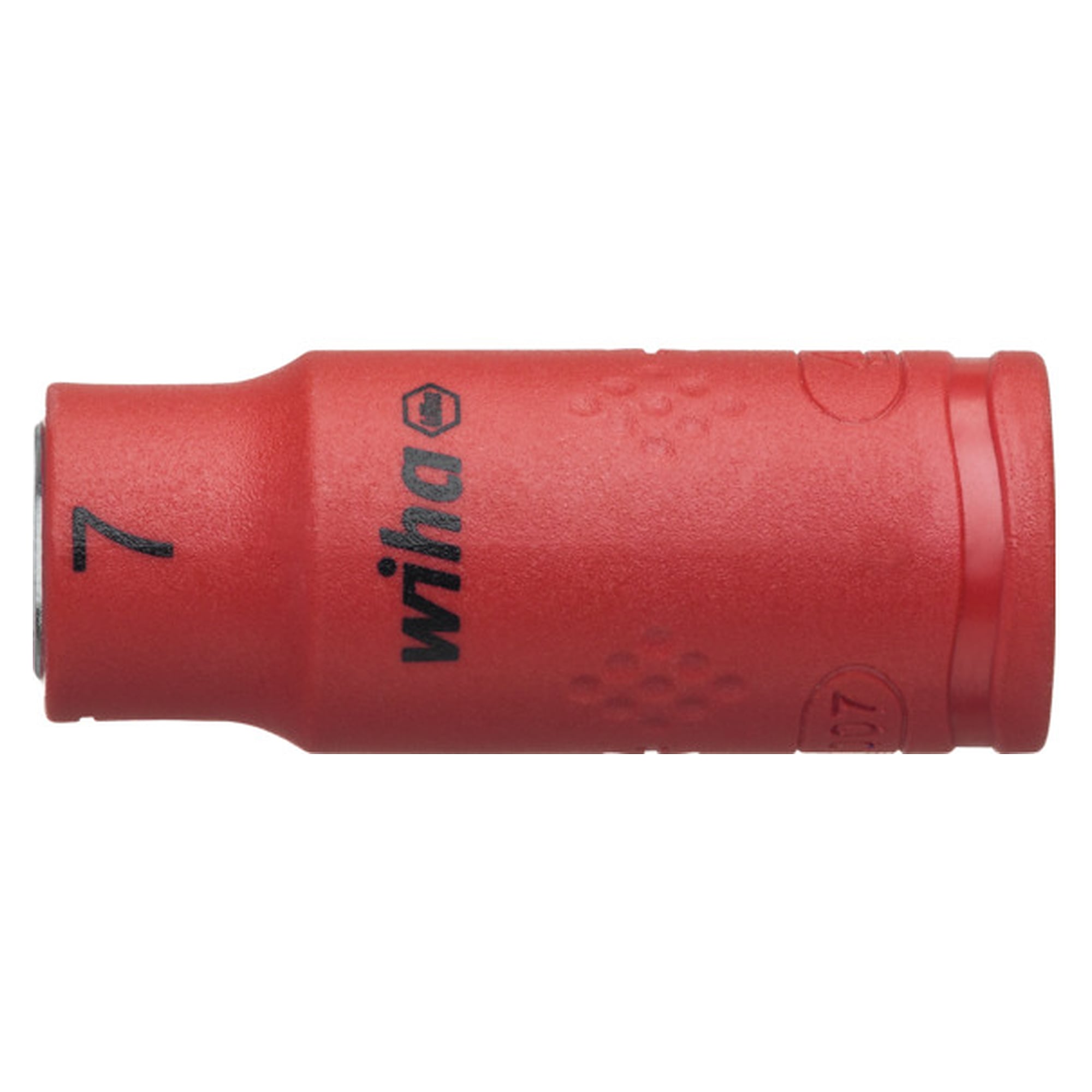 Douille isolee Six pans mâle 1/4" 7,0 mm, VDE - Wiha 10103